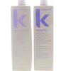 KEVIN.MURPHY BLONDE.ANGEL.WASH & BLONDE.ANGEL - Purple Shampoo for Blondes - Blonde Colour Conditioner - Colour Enhancement Hair Care - Colour Safe - Paraben/Sulphate Free - 1 L / 33.8 fl oz