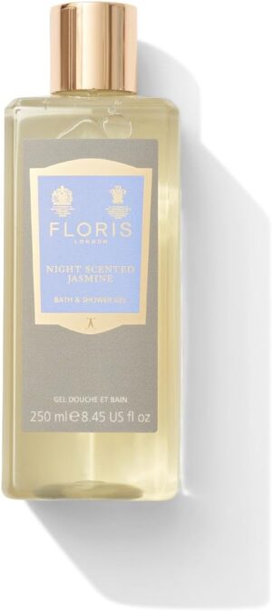 Floris London Night Scented Jasmine Moisturising Bath and Shower Gel 250 ml