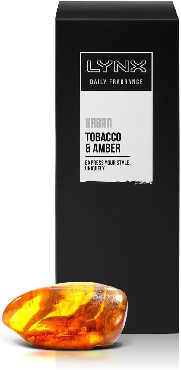 Lynx Urban Daily Fragrance Precision Pump Body Spray with Tobacco & Amber Fragrance 3 Pack of 100ml