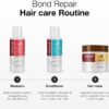 Karseell Collagen Hair Treatment Deep Repair Hair Care Set, Maca Essence Collagen Hair Mask Shampoo Conditioner Travel Set for Dry Damaged Hair All Hair Types 100ml/70ml/70ml