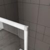 700x1400mm Pivot Shower Bath Screen 1 Fold Folding Bath Shower Screen