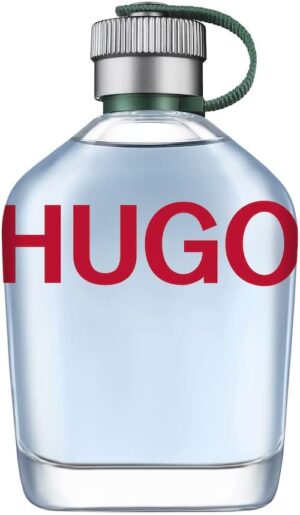 HUGO Man Eau de Toilette, Men's Perfume, Notes of Crispy Green Apple and Fir Balsam, Aromatic Fragrance, Medium Longevity, 200ml