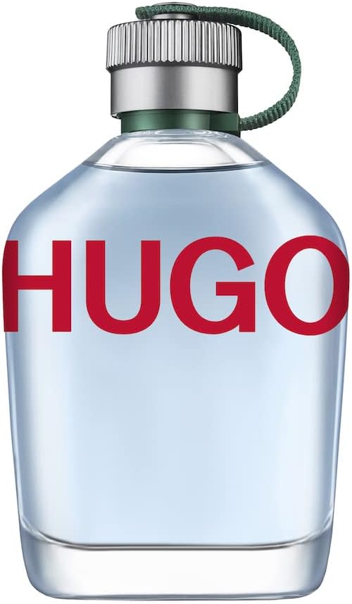 HUGO Man Eau de Toilette, Men's Perfume, Notes of Crispy Green Apple and Fir Balsam, Aromatic Fragrance, Medium Longevity, 200ml
