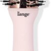 L'ANGE HAIR Le Volume 2-in-1 Titanium Blow Dryer Brush | Hot Air Brush in One with Oval Barrel | Hair Styler for Smooth, Frizz-Free Results for All Hair Types ((Blush - 60mm))