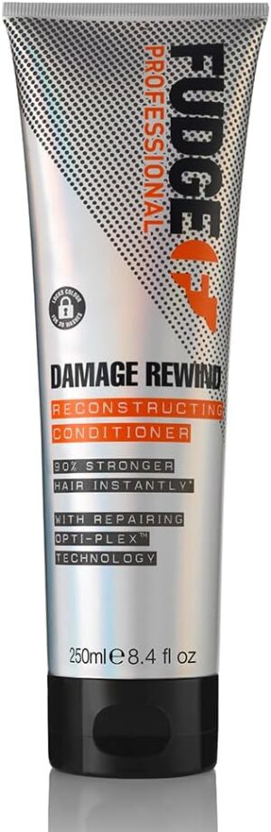 Fudge Professional Damage Rewind Reconstructing Conditioner, Hair Repair, 90 Percent Stronger Hair, Bond Repair Technology, 250 ml