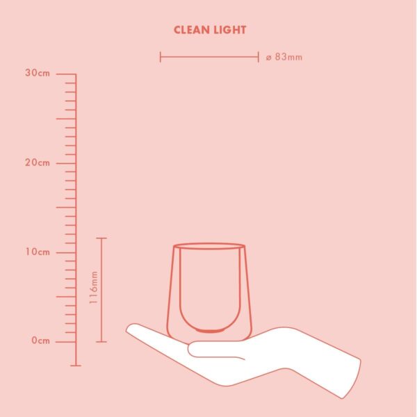 Bolsius - CleanLight Starter Set - Refillable Scented Candle - Holder & 9 Refills - Multiple Fragrances - Green - Burning Time of 20 Hours - Natural Extracts & Vegan Wax - No Palm Oil