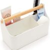 simplywire – Makeup Storage Organiser – Bathroom Caddy – White