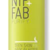 Nip + Fab Teen Skin Fix Pore Blaster Night Face Wash with Salicylic Acid, Wasabi Extract, and Tea Tree Oil Cleansing Purifying Facial Cleanser, Breakouts, 145ml