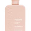 MONDAY Haircare Volume Shampoo 12oz for Thin, Fine, and Oily Hair, Made from Coconut Oil, Ginger Extract, & Vitamin E, 100% Recyclable Bottles (354ml), Pink (10428)
