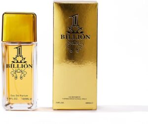 1 Billion100 ml Men fragrance- inspired alternative perfume for men - Eau De Parfume - white wood, patchouli and amber. Mint, light leather.