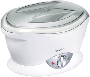 Beurer MP70 Paraffin Wax Bath | For supple & soft skin on your hands, feet and elbows | Promotes deeper absorption of moisture and nutrients| Includes 2 x 450g of scented paraffin wax + plastic foils