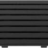 MantraRaj Bamboo Duckboard Bath Mat Anti Slip Mat Spa, Bath, Shower Bathroom Decor Easy to Clean Water Resistant Shower Mat Slatted Duckboard Design Multipurpose Bath Mat (Black)