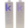 KEVIN.MURPHY BLONDE.ANGEL.WASH & BLONDE.ANGEL - Purple Shampoo for Blondes - Blonde Colour Conditioner - Colour Enhancement Hair Care - Colour Safe - Paraben/Sulphate Free - 1 L / 33.8 fl oz
