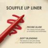 12 Pcs Liquid Lipstick Lipliner Set Nude Lipliner Matte Lipstick Long Lasting Non-Fading Waterproof Lip Glosses Makeup Set Gift For Women (Set C)