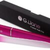 G.Liane Crystal Glass Nail File Professional Double Sided Etched Glass Nail Files with Case for Shaping The Natural Nails and Artificial Nail Manicure Pedicure Nail Care Gift Set (Rainbow Pink)