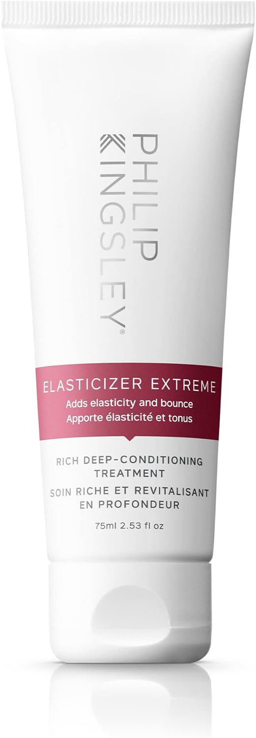 Philip Kingsley | Elasticizer Extreme | Deep Conditioning Hair Mask Repair Treatment | Pre Shampoo Deep Conditioning Mask | Reduces Breakage and Frizz or Dry, Damaged and Curly Hair | 75ml