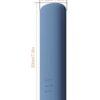 FERYES Makeup Brush Holder, Magnetic Closure Silicon Portable Cosmetic Face Brushes Holder, Soft and Sleek Makeup Tools Organizer for Travel- Blue