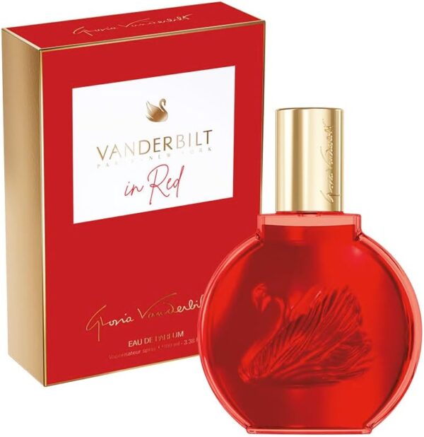 Gloria In Red Eau de Parfum for Women 100ml Spray, Floral Female Perfume, Fragrance For Women, Women's Eau de Perfume, Womens Perfumes - Genuine Gloria Vanderbilt Perfume for Women