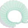 Baby Shower Cap Bath Visor Protection Silicone Adjustable Safe Shower Bathing Cap for Infants Toddler Baby Kids Children (6 Months-12 Years old, Haze Blue)