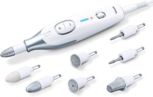 Beurer MP42UK Pedicure & Manicure Set Nail Care Professional Kit 7 Attachments
