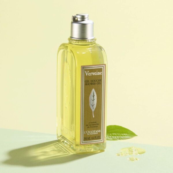 L'OCCITANE Verbena Shower Gel 250ml | Citrus Scented | Vegan & 99% Readily Biodegradable | Premium & Clean Beauty for All Skin Types