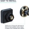 Bristan CRZ SHXDIVCTFF BLK Craze Rigid Riser Bar Mixer Shower, Black