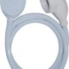 51smZvHjlfL._AC_SL1500_.jpg Blue Canyon Solo II Bath Mixer Shower Spray| Bathroom Accessory| Premium Shower Attachment for Bath taps| Push-on-Fitting| Suitable for Round & Oval Taps| Shower Head for Bathroom| 166 cm | (White)