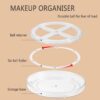 51tcSRLGo0L._AC_SL1000_.jpg ROWNYEON 360 Rotating Makeup Organiser,Revolving Toiletry Organiser Storage Turntable Lazy Susan Makeup Stand, Vaity Cosmetic Organiser Tray for Perfume,Bedroom,Kitchen,Dressing Table Organiser