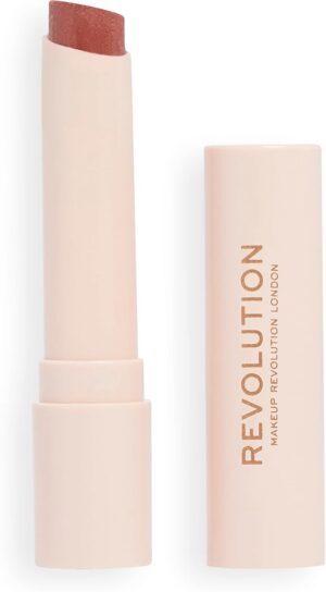 Revolution Beauty London, Pout Balm, Plumping Lip Hydrating, Mocha Shine, 2.5g