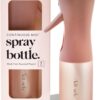 Kitsch Spray Bottle for Hair - Continuous Water Mister with Ultra Fine Mist for Hairstyling, Barbers, Salons, Cleaning, Plants, Versatile Spray Bottles - Made from Recycled Plastic - Terracotta, 5 oz
