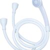 Home Flair Portable Shower | Push On Tap Shower Head and Hose | Shower Attachment for Bath Taps | | Dog Shower | Camping Shower (1.5M Long Will Fit a 2cm Wide Hot & Cold Tap)