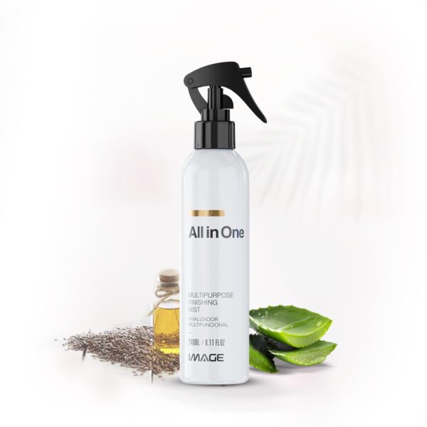 All in One Leave-In – 9-in-1 Multipurpose Finishing Mist for All Hair Types – Hydrates, Nourishes, Repairs, Detangles, Adds Shine, and Provides Heat and Sun Protection – 8.11 Fl Oz (240ml)