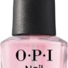 OPI Nail Envy Nail Polish, Strong Nail Strengthener Treatment For Strong Nails, Vegan Nail Repair and Strenght for Damaged Nails, Pink Nail Polish Pink To Envy 15 ml