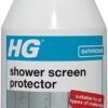 HG Shower Screen Protector, Shower Screen Cleaner & Tile Protector for Walls & Bathroom Furniture, Limescale Remover & Glass Cleaner Shield, Bath Screen Protector - 250ml