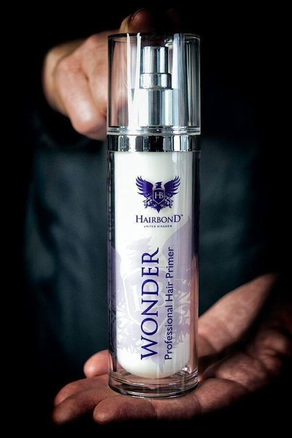 Hairbond United Kingdom Wonder Professional Hair Primer 120ml Styling serum or pre-styler/conditioner treatment/repair mask with 7 BENEFITS | Great for everyday use and holiday/heat protection