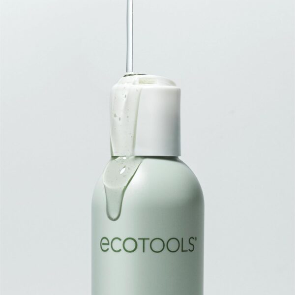 EcoTools Makeup Brush and Sponge Shampoo, Removes Makeup, Dirt, & Impurities From Makeup Brushes & Makeup Blending Sponges, Fragrance-Free, Vegan, & Cruelty-Free, 6 fl.oz./ 177 ml, 1 Count