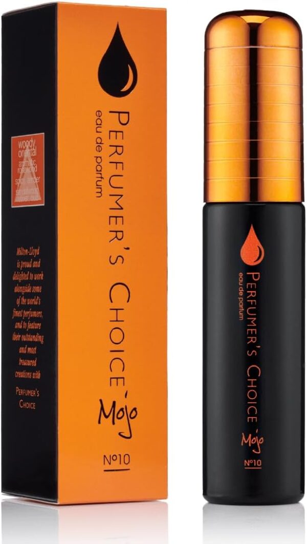 PERFUMER'S CHOICE No 10 by Mojo Perfume for Men. 50ml Eau de Parfum, Luxury Fragrance - Mens Aftershave, Long Lasting Fragrance by Milton-Lloyd