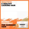 Toni & Guy | Damage Repair Hair Mask for Intense Reconstruction | Unisex | Ideal For Dry and Damaged Hair | Patented Fibre Strengthening System | 6.8 Ounce