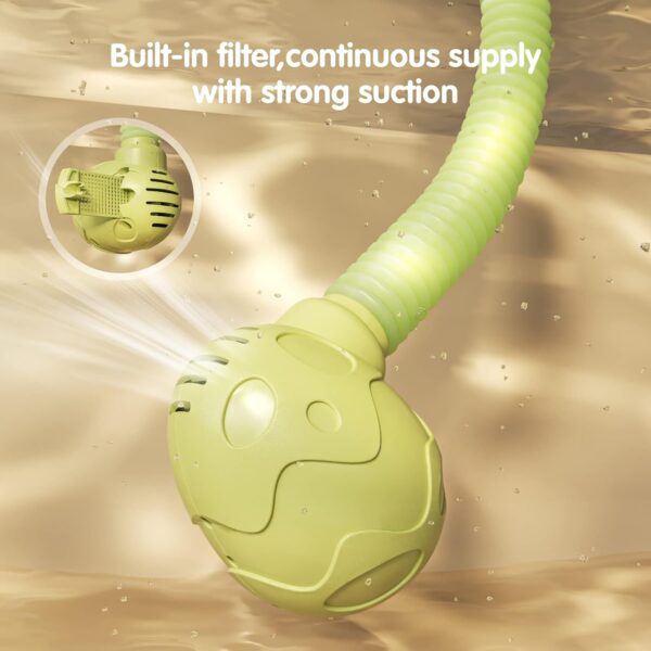 TUMAMA KIDS Baby Bath Toys Dinosaur Sprinklers, Electric Adjustable Shower Head Water Spray Bathtub Toy, 3 pack Wind Up Water Toy Pool Swim Tub Kids Toddler Shower Gifts 1 2 3 4 5 Year Olds (AS-3020)