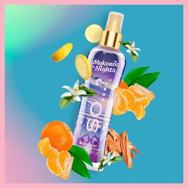 So…? Summer Escapes Womens Mykonos Nights Body Mist Fragrance Spray 200ml