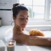 Unbleached Honeycomb Natural Sea Sponge - 100% Natural, Organic, Strong, Durable, Hypoallergenic -for Children and Adults - Used in Bath, Shower, Cleansing, Exfoliating, Art, Pets, Gift (Small)