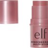 e.l.f., Monochromatic Multi-Stick Blush, Creamy, Lightweight, Versatile, Luxurious, Adds Shimmer, Easy To Use On The Go, Blends Effortlessly, Sparkling Rosé 4.4g