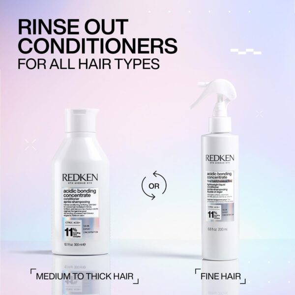 612UpIGJTL._AC_SL1500_.jpg REDKEN Acidic Bonding Concentrate Conditioner, Strengthens Bonds, Intensely Conditions & Protects, For Dry, Damaged & Coloured Hair