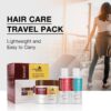 Karseell Collagen Hair Treatment Deep Repair Hair Care Set, Maca Essence Collagen Hair Mask Shampoo Conditioner Travel Set for Dry Damaged Hair All Hair Types 100ml/70ml/70ml