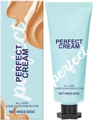 All-Over Complexion Perfector,Waterproof & Transfer-Resistant Skin Tint,Long-Lasting Cc Cream Body Coverage Perfector,Evens Skin Toneand Light Foundation