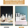 Koksi Makeup Organizer Cosmetics Storage with Drawers Large Capacity Organiser for Lipsticks Brushes Jewelry Nail Care Skincare Organiser for Vanity Desk Dresser Bedroom Bathroom Toiletry
