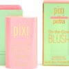 Pixi On-the-Glow Blush - Fleur, Hydrating Tinted Moisture Blush Stick with Ginseng, Aloe Vera & Fruit Extracts, For Cheeks & Lips, 19g / 0.6oz, Paraben-Free