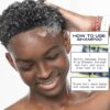 YOUNG KING HAIR CARE Kids Shampoo For Boys | Cleanse and Hydrate Natural Curls | Plant-Based and Harm-Free (8 oz)