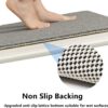 Bath Mat for Inside Shower,60x90cm Loofah Shower Mat Non Slip Anti Mould Antibacterial Soft PVC Bath Mat for Bathroom Wet Shower Areas