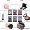 6Pcs Purple Mini Makeup Sponge Small Beauty Sponge Blender Set for Foundation, Powder, Concealer Highlight,and Eye Shadow, Makeup Blenders and Sponges，Face